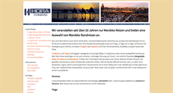 Desktop Screenshot of marokko-tours.de